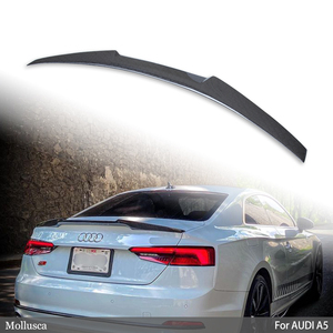 สปอยเลอร์หลังคาร์บอนไฟเบอร์ทรงรังผึ้งสไตล์ M4 สำหรับ A5 S5 RS5 B9 2 ประตู คูเป้ ปี 2016-2025 - Product Image 1