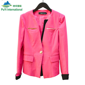 Hermoso abrigo de primavera para mujer, chaqueta <span class=keywords><strong>Inter</strong></span> Letterman para mujer, ropa de segunda mano, ropa usada - Product Image 6