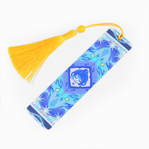 Custom Shape Anime Bone China Bookmarks with Customizable Color Prints Are Available for Student Books