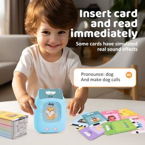 Zhorya 255 Tarjetas con 510 Palabras, Tarjetas de Aprendizaje del Inglés para Niños Pequeños, Pronunciación, Conocimientos, Dibujos Animados - Product Image 2