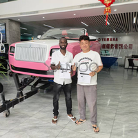 Jet-boat de luxe sur mesure, style supercar, haute vitesse, avec moteur Yamaha, pour projets de location en parcs aquatiques et lacs