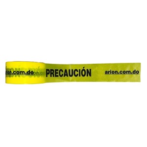Cinta de Advertencia de PE con Impresión de Logotipo Personalizado, 75 mm x 300 m, No Adhesiva, Impermeable, Alta Visibilidad, Barrera de Seguridad - Product Image 2