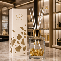 Diffuseur de parfum d'intérieur de luxe, nouveau design, flacon vide de 150 ml, flacon pulvérisateur en verre, emballage en boîte