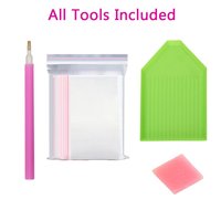 Belle conception de paysage personnalisé bricolage oiseaux dans la neige diamant peinture Kits image animale pour adultes