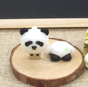 Simpatico cartone animato Panda USB Flash Drive Pen drive memoria esterna memoria 64GB Pendrive 32GB 16GB 8GB 4G Thumbdrive Stick U disk gift