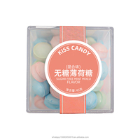 Wholesale Kiss Candy Mint Candy Cube Fruity No Sugar Candies Fresh Sugar Free Candy Fresh Breath Low MOQ