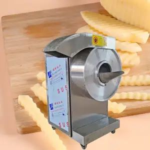 Elektrische Aardappelen Machine Frietsnijder Industriële Aardappelchips Snijder
