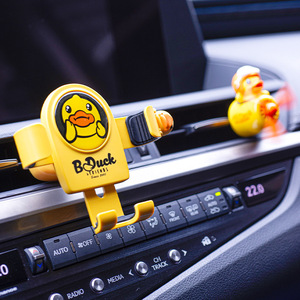Soporte Magnético para Teléfono con Diseño de <span class=keywords><strong>Hello</strong></span> Kitty, Oso de Peluche y Patito Amarillo, para Coche, con Fijación por Gravedad, Compatible con Air Vent OLIVER - Product Image 5