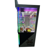 Nouvelle machine à griffes à monnayeur au design innovant avec peluches pour salles d'arcade, parcs intérieurs et zones de jeux pour enfants