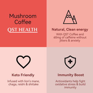 Arabische Instant Biologische Reishi Leeuwen Manen 10 Champignonmix Koffiepoeder - Product Image 5