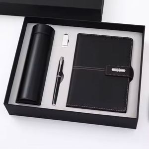 Custom Personalized Luxury Stainless Steel Business School Teacher Day Giveaway Umbrella Vacuum Flask <b>Cup</b> Journal Gift Set - Product Image 4