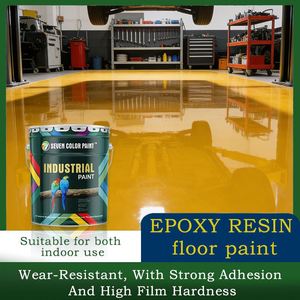Seven Colors Industrial <b>Epoxy</b> Resin Curing Agent <b>Floor</b> Paint Wear Resistant High Hardness Spraying Liquid <b>Epoxy</b> <b>Coating</b> <b>Floors</b> - Product Image 4