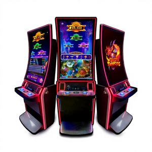 Borne de jeu de pêche en ligne Mars Fortune en métal, à écran tactile incurvé, avec fonctionnalités anglaises, à monnayeur et compatible Wi-Fi - Product Image 1