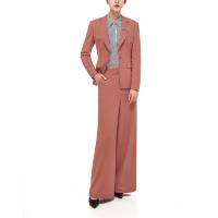 Ensemble tailleur pour femme, tenue de bureau, robe droite formelle, pantalon évasé, costume de smoking pour femme, ensembles de costumes pour femme