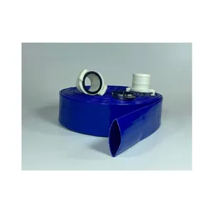 Neetrue 16-Дюймовый Синий ПВХ плоский водяной насос для сельского хозяйства ирригационный шланг