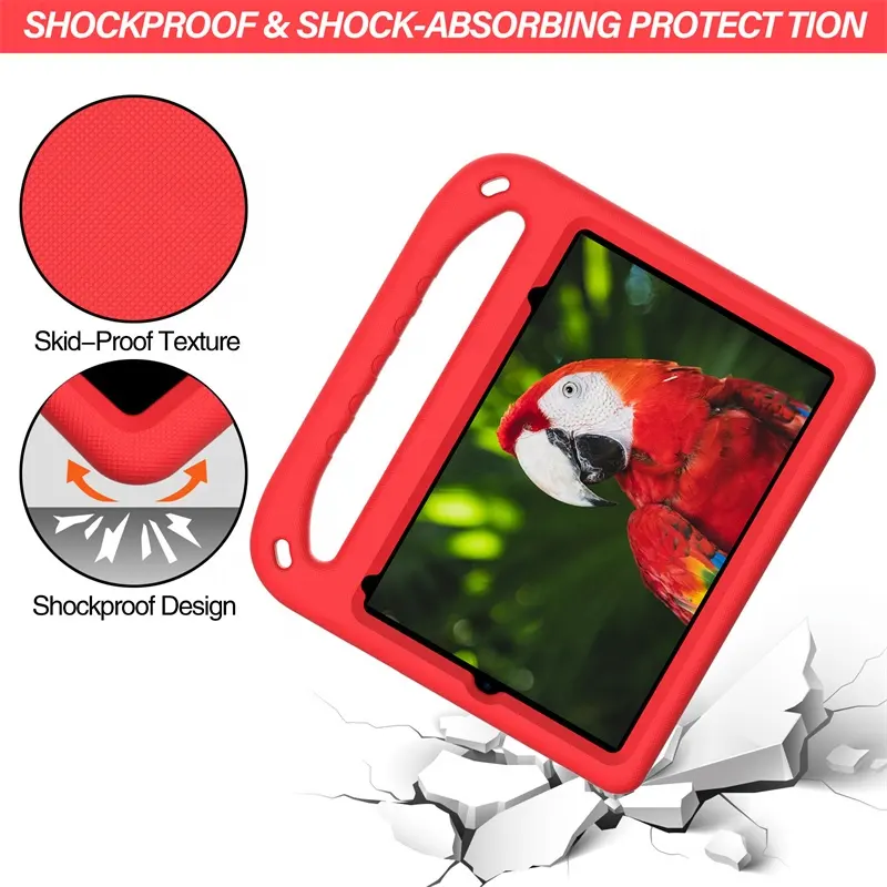 Tablet Covers Cases Kids Safe Shockproof EVA Back Cover Stand Case For IPad Mini 6 2021 Tablet Accessories