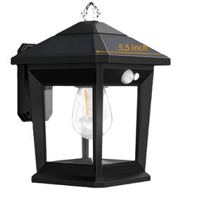 Lámpara de Pared LED Solar para Exteriores, Impermeable, con Sensor de Movimiento, Lámpara Solar de Pared - Product Image 2