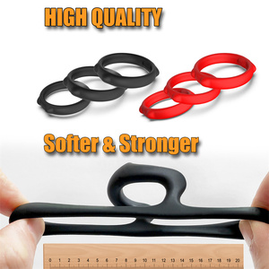 10 stilleri sıvı silikon yumuşak sıkı uzun ömürlü güçlü yetişkin penis halka seks oyuncak adam gecikme boşalma horoz yüzükler - Product Image 4