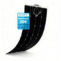 Panneau solaire flexible monocristallin en silicium 400W, efficacité 27%, pliable pour camping-car, camping, piscine, surface de bâtiment, balcon