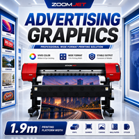 Impresora Eco Solvente de Formato Grande de 3200 mm (10 pies) para Impresión de Papel Tapiz, Impresora de Inyección de Tinta para Impresión de Pancartas de Vinilo