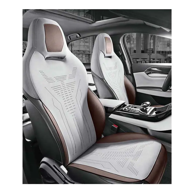 Full Set Automotive Interior Custom Leather Car Seat Covers Set for Byd CHAZOR Ev Car Seat Cover Waterproof