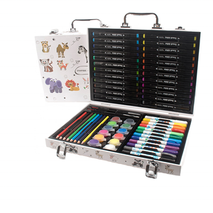 Ensemble de stylos à <span class=keywords><strong>aquarelle</strong></span> pour enfants unisexe 003, bâton coloré en plastique durable, pinceau, stylo à <span class=keywords><strong>dessin</strong></span>, jouets inspirés des <span class=keywords><strong>animaux</strong></span> - Product Image 1