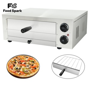 Four à pizza et four à snacks surgelés en acier inoxydable, électrique, de comptoir, commercial, pour intérieur, avec bac à miettes - Product Image 4