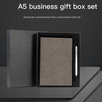 Coffrets cadeaux de stylos personnalisés pour hommes et femmes, carnet personnalisé et stylo