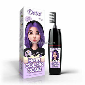 <span class=keywords><strong>Shampoo</strong></span> colorant capillaire <span class=keywords><strong>DEXE</strong></span> Clean Water, tendance, brun, rouge, violet, noir, avec peigne, pour hommes et femmes, <span class=keywords><strong>utilisation</strong></span> à domicile ou en salon, marque privée - Product Image 4