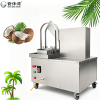 Machine à éplucher et à tailler les noix de coco vertes à vitesse réglable avec affichage numérique, idéale pour les usines de jus de coco - Offre Spéciale