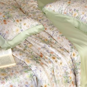 Sang trọng bedsheet đặt lenzing Duvet cover lenzing bedsheet Vua Kích thước tấm Ga Trải Giường đặt sang trọng bộ đồ giường Tencel Quilt Cover <span class=keywords><strong>Set</strong></span> - Product Image 4