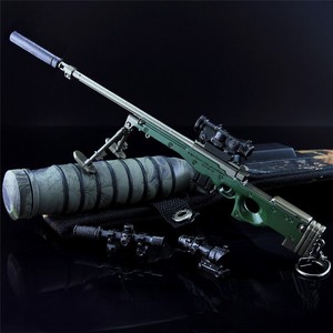 Bán buôn phổ biến hiện đại phong cách Kẽm hợp kim Keychain AWM <span class=keywords><strong>AK</strong></span> Pistol Súng bắn tỉa mô hình cross-theo chủ đề ăn gà trò chơi cho quà lưu niệm - Product Image 4