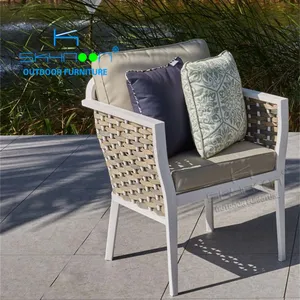 高品质藤椅批发现代设计藤椅中国工厂廉价花园椅 (21119A)