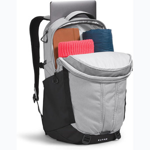 Sac à dos de randonnée TNF JString en nylon, nouveau, grande capacité 35L, noir, imperméable - Product Image 5