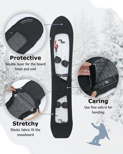 Sac de snowboard OEM avec protection dorsale pour le ski et le snowboard, coque rigide antivol et port USB pour enfants, jeunes et adultes - Doublure en polyester - Product Image 4
