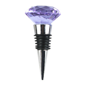 Diamond Pattern Wine <b>Stopper</b> Black Metal Sealing <b>Bottle</b> <b>Stopper</b> For Wine Champagne - Product Image 3