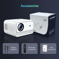 CY900 projecteur intelligent 550ANSI Lumens 1080P LCD grand écran Android 9.0 système mise au point automatique Portable pour bureau à domicile