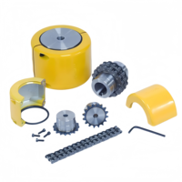 Accouplement de chaîne à rouleaux rigide universel en acier haute résistance SFS OEM pour la transmission des machines minières