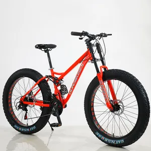 Direct Van Factory Mountainbike Fat Tire Sneeuw Fiets, Groothandel 20/26 Inch Sneeuw Fiets Met 4.0 Fat Tire Fiets