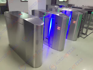 Porte coulissante de tourniquet de stade électronique de pleine taille avec des tourniquets escamotables d'assistance de temps - Product Image 3