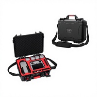 Boîtier rigide pour caméra de drone à prix réduit, étanche IP67, antichoc, en plastique PP, boîte de rangement électronique avec mousse personnalisée couleur