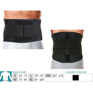 ORIONE Corset lumbosacral en tissu AIR DRY hautement respirant Réf. 3084 - Product Image 1