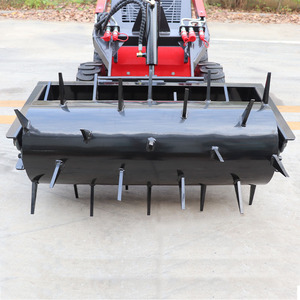 รถตักล้อยางขนาดเล็ก Soamte สีขาว มาตรฐาน CE EURO5 EPA เครื่องยนต์ Kubota เกียร์ PLC มอเตอร์ ปั๊ม Huade และลูกปืน รับประกัน 2 ปี - Product Image 3