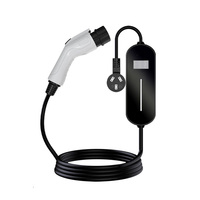 Chargeur EV portable direct d'usine 3.5KW 7KW Type1 Type2 AC EV Stations de charge pour voyager à l'extérieur
