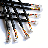 Produsen Profesional Menyediakan Kabel Elektronik PVC 1.0mm 1.25mm 1.5mm 2.0 2.54mm 2/3/4/5/6 Pin 12-28AWG Perakitan Kabel Harness