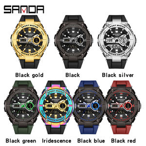 Nuevo Reloj Deportivo SANDA 3123 para Hombre y Mujer, Digital LED, Resistente al Agua y a Golpes, Electrónico y Colorido - Product Image 6