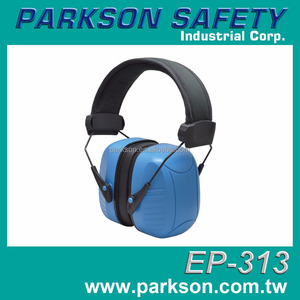 Premium Taiwan EP-313 Safety Protection Foldable 25dB Noise Reduction Headband Type Reusable Earmuffs Portable <b>Ear</b> <b>Protector</b> - Product Image 2