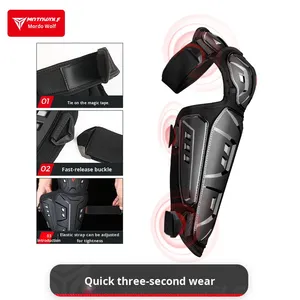 Équipement <span class=keywords><strong>de</strong></span> <span class=keywords><strong>protection</strong></span> pour <span class=keywords><strong>moto</strong></span> Motowolf, matériau TPU, <span class=keywords><strong>protection</strong></span> professionnelle, certifié CE, anti-chute, genouillères et coudières rapides - Product Image 4