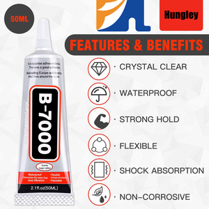 B-7000 <strong>Glue</strong> Clear <strong>for</strong> Rhinestone Crafts Jewelry Bead Adhesive B7000 Semi Fluid High Viscosity <strong>Glues</strong> <strong>for</strong> <strong>Clothes</strong> Shoes Fabric - Product Image 2