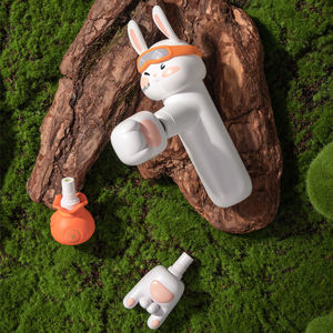 Beoka, nuevo diseño, bonita pistola de masaje eléctrica de conejo, tejido profundo <span class=keywords><strong>Mini</strong></span>, músculo fascial, vibración, logotipo personalizado, cuerpo para niños - Product Image 6